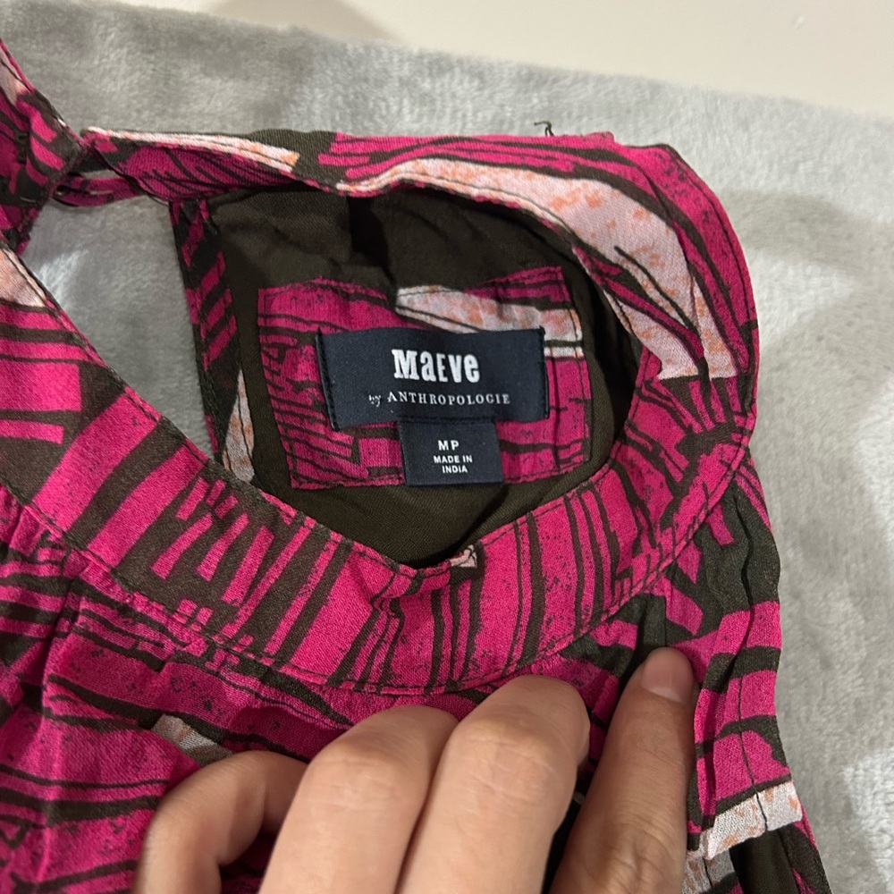 Anthropologie Maeve Kelly halter dress - Picture 7 of 14